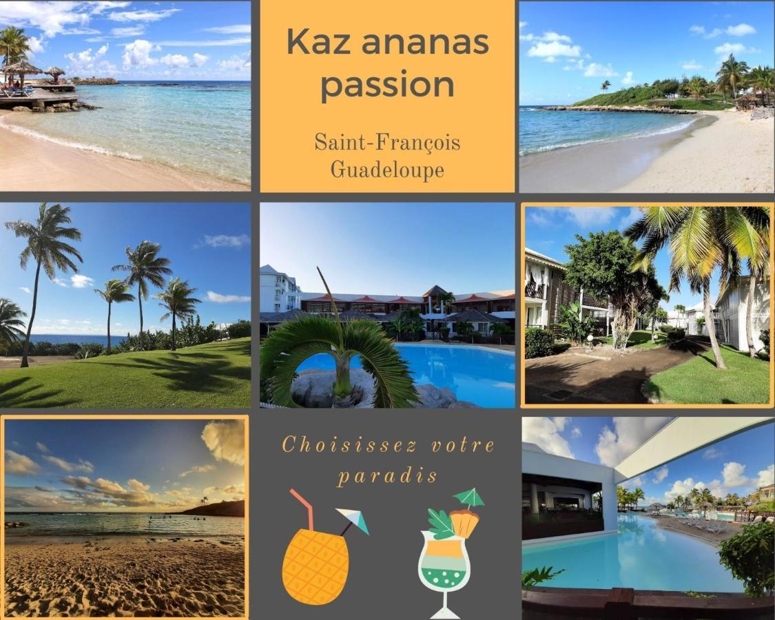 F3 _ Kaz Ananas Passion Au Manganao Apartamento Saint-Francois  Exterior foto